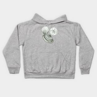 She sells seashells Kids Hoodie